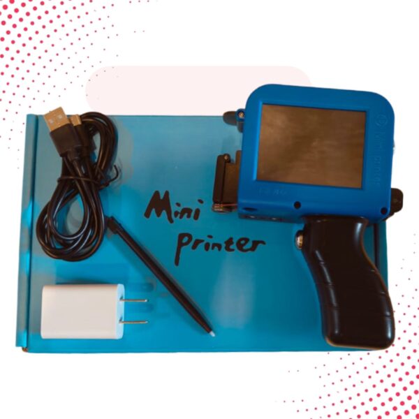 Sonic Industries Mini Inkjet Printer with Premium Solvent Cartridge