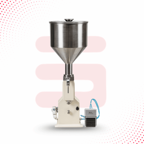 Sonic Industries A02 Pneumatic Paste Filler – 5ml to 50ml Capacity | High Precision for Thick Liquids and Pastes