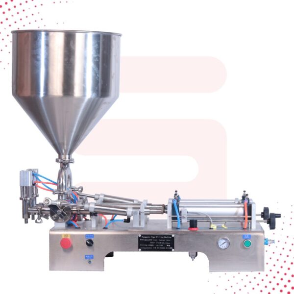 Sonic Industries Pneumatic Paste Filler - 50ml to 500ml Capacity