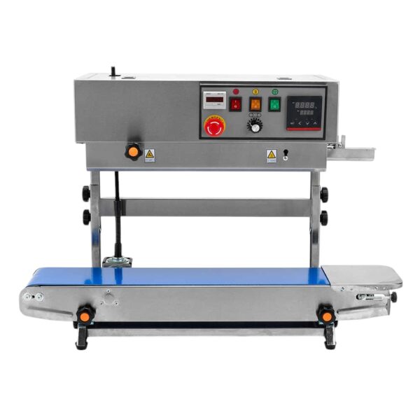 Sonic Industries FR 900 Vertical Band Sealer – 220V, 500W, Adjustable Speed, Unlimited Sealing Length