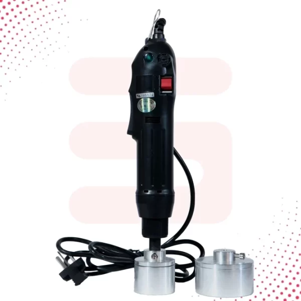 Sonic Industries Electric Bottle Capping Machine Capping Screwing Manual Cover Capper 10-50mm Portable Semi Automatic (Copy)