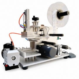 Flat Bottle Labelling Machine by Sonic Industries