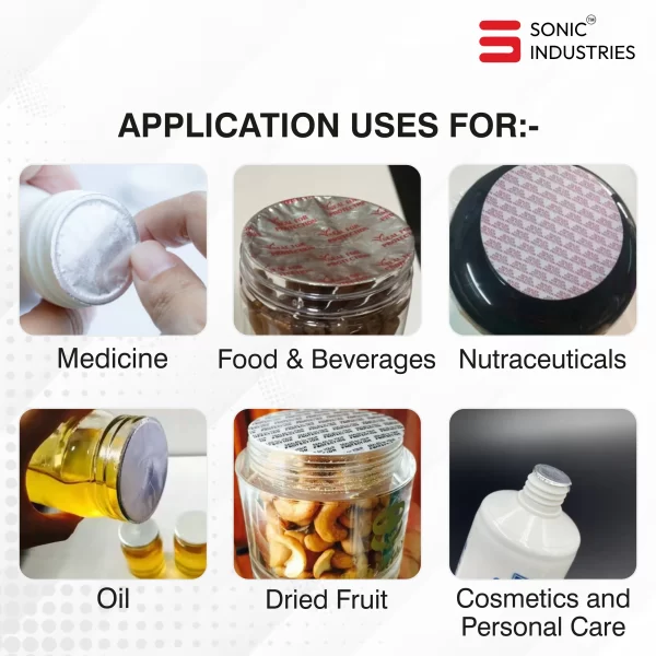 Sonic Industries Portable Induction Sealing Machine 900A | Sealing Length 20-100mm - Image 3