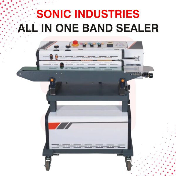 Sonic Industries All in One Band Sealer (Vacuum, Nitrogen, Sealing and Batch Coding) - Image 2