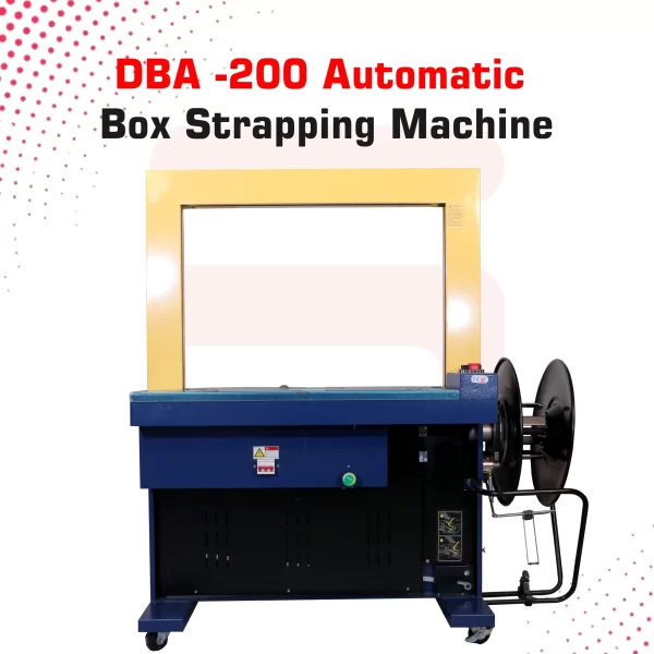 Sonic industries Automatic Box Strapping Machine – High-Speed Strapper with Adjustable Tension Control for Secure and Efficient Packaging