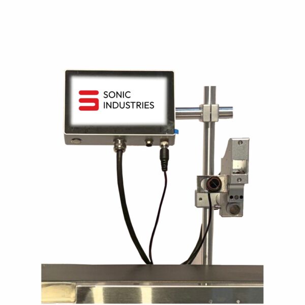 Sonic Industries Stacker Conveyor with 7-Inch Printer – High-Performance Material Handling Solution