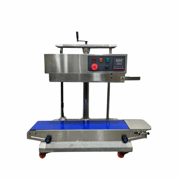 Sonic Industries 5kg Vertical Band Sealer Machine – Heavy-Duty SS Body Modal