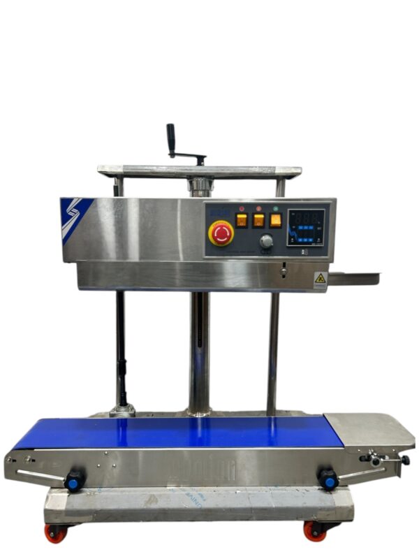 Sonic Industries 5kg Stand Economic Continuous Band Sealer Machine - Stainless Steel Body