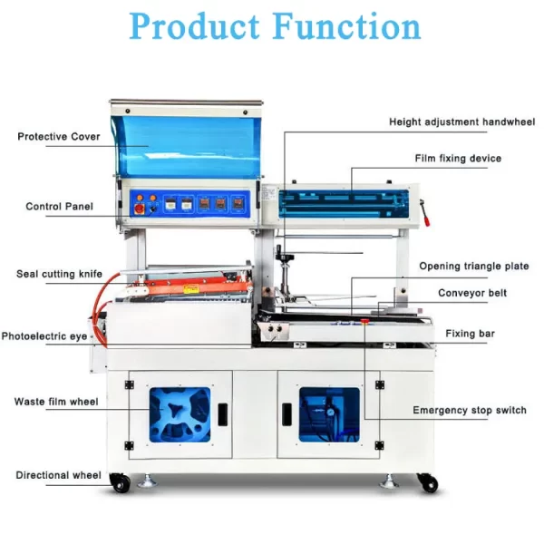 Sonic industries Auto L sealer with Shrink tunnel Machine
