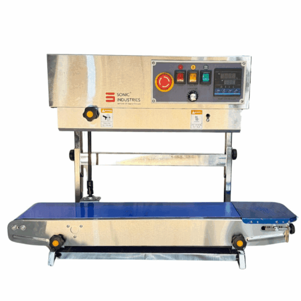 Sonic Industries Heavy duty Fr-900 Continuous Band Sealer SS body (Vertical)