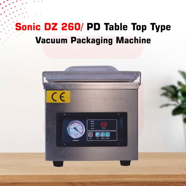 Sonic Industries DZ260 table top Vaccum Sealing Machine