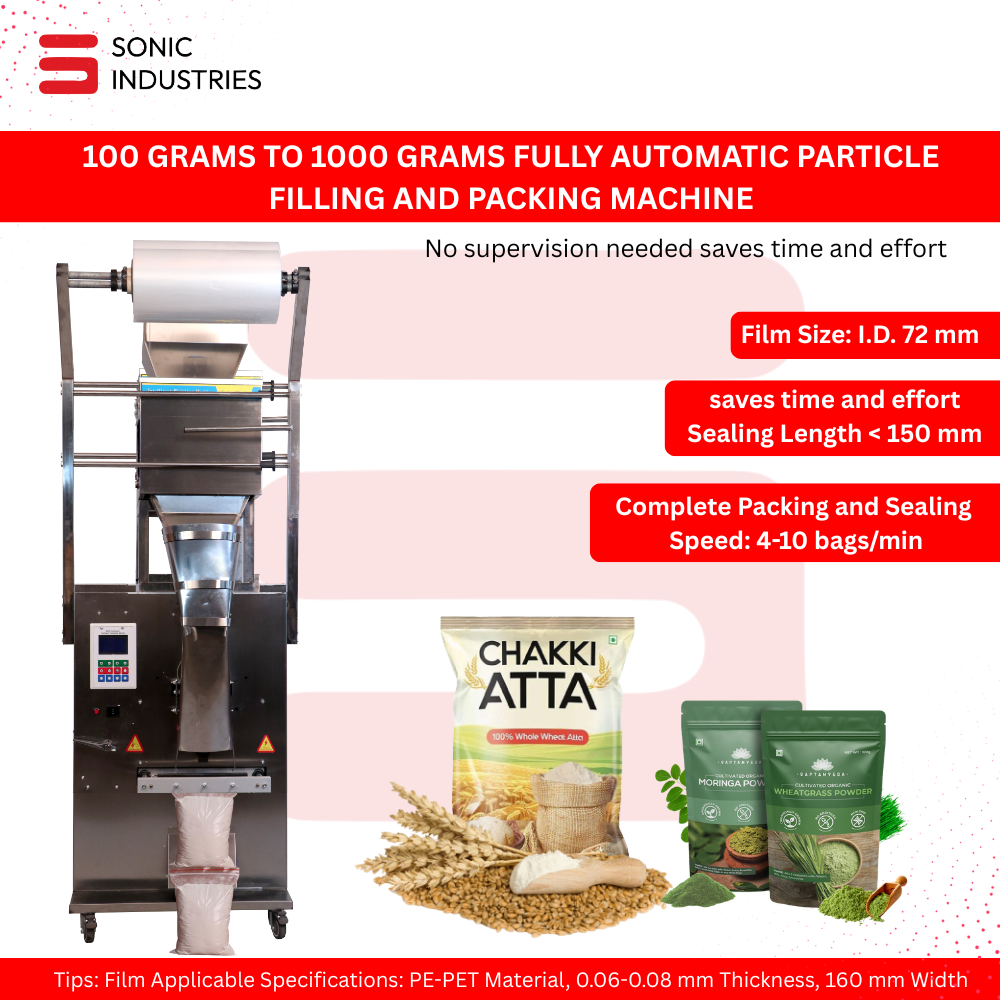 Automatic Packing Machine Granule Double Head 100 to 1000 Grams
