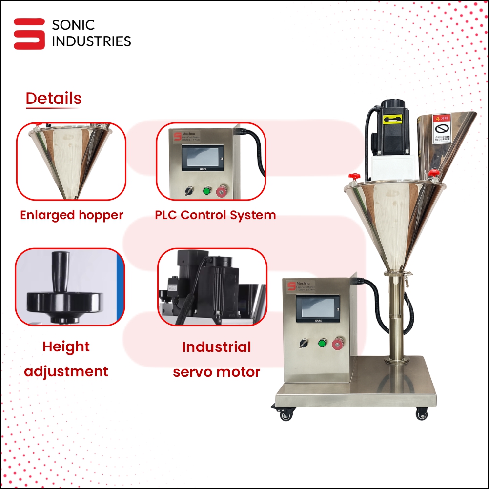 Automatic 1KG Auger Filling Machine by Sonic Industries - Image 3