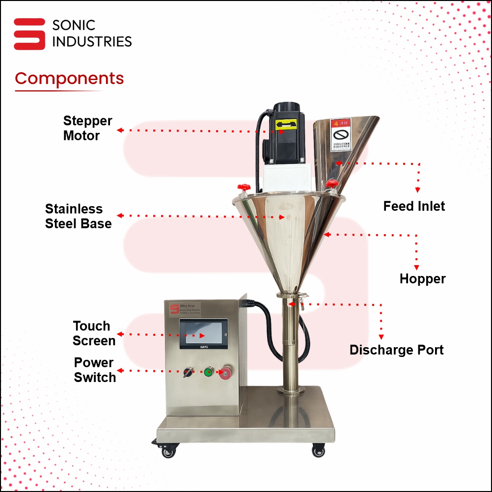 Automatic 1KG Auger Filling Machine by Sonic Industries - Image 4