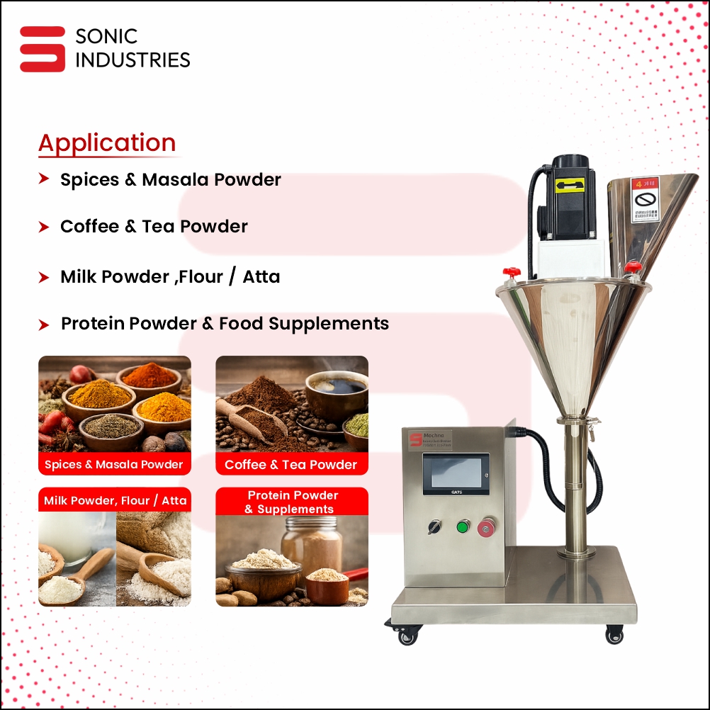 Automatic 1KG Auger Filling Machine by Sonic Industries - Image 5