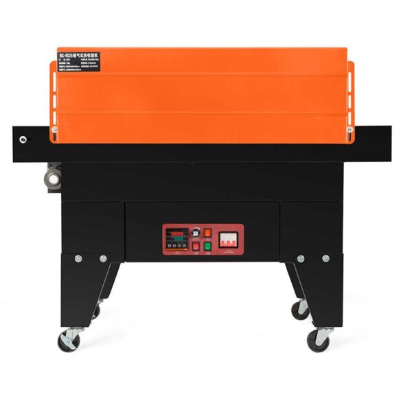 Sonic Industries Thermal shrinking packaging machine 4525 Iron Heater (18″ x 12″) Height Adjustable Roller Model Heavy Motor