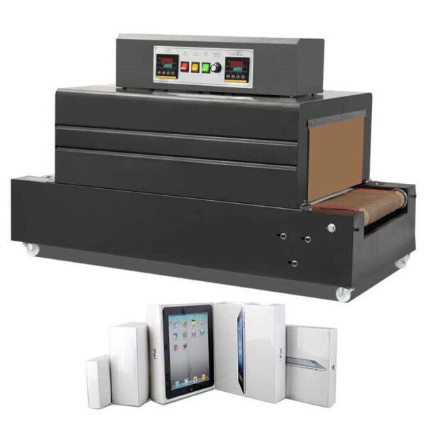 Sonic Industries Thermal Shrinking Packaging Machine 3015 – Compact 12″ × 8″ Chamber with Glass Heater & Adjustable Conveyor