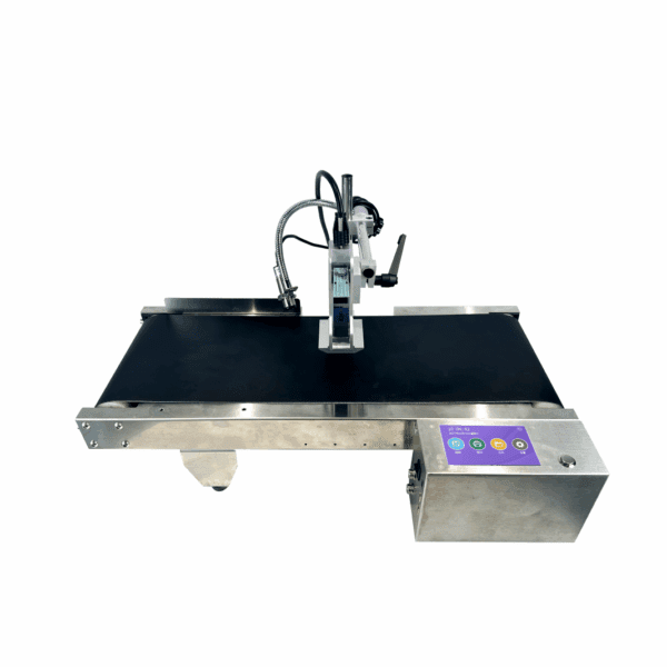 Sonic Industries Automatic Batch Coding Printer With Small Size Conveyor