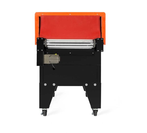 Sonic Industries shrinking packaging machine 4525 Glass Heater Height Adjustable Roller and Mesh