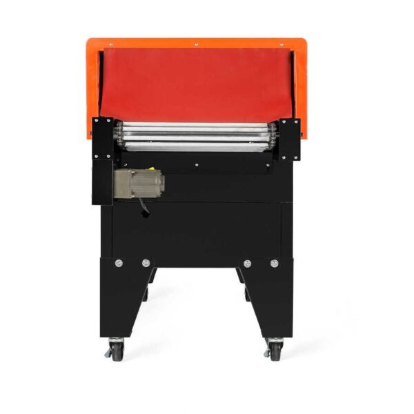 Sonic Industries Thermal shrinking packaging machine 4525 Iron Heater (18″ x 12″) Height Adjustable Roller Model Heavy Motor