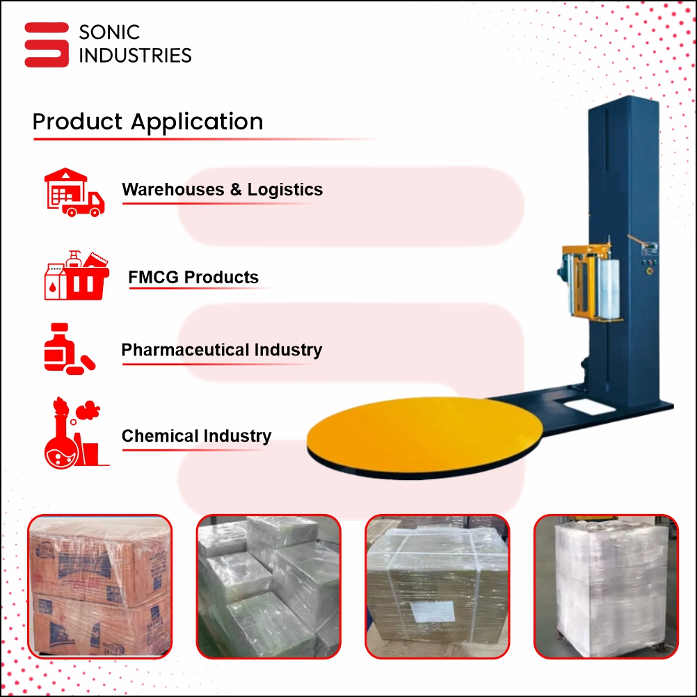 Pallet Stretch Wrapping Machines by Sonic Industries
