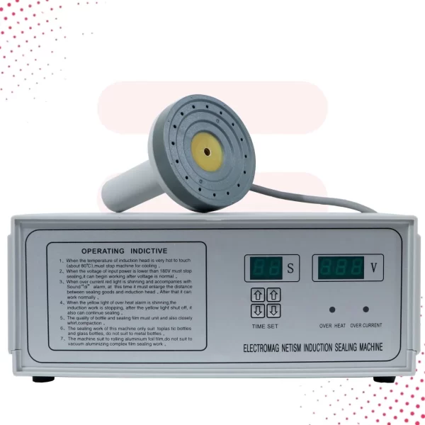 Heavy-Duty Induction Sealing Machine 500C – Sonic Industries Wide Cap Sealer