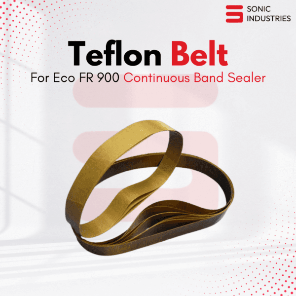 Sonic Industries Teflon Belt Eco Model | Heat-Resistant Conveyor Belt for Band Sealer Machines