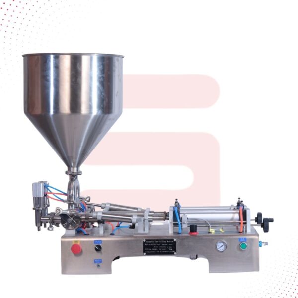 Sonic Industries Double Nozzle Pneumatic Paste Filling Machine 10 to 100ML – High-Speed Viscous Liquid Filler