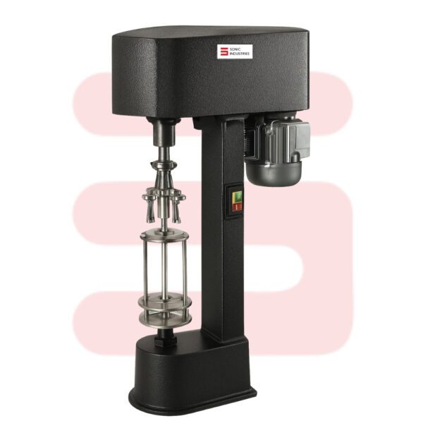 Sonic Industries Semi-Automatic ROPP Capping Machine | Precision Seal for Aluminum Caps