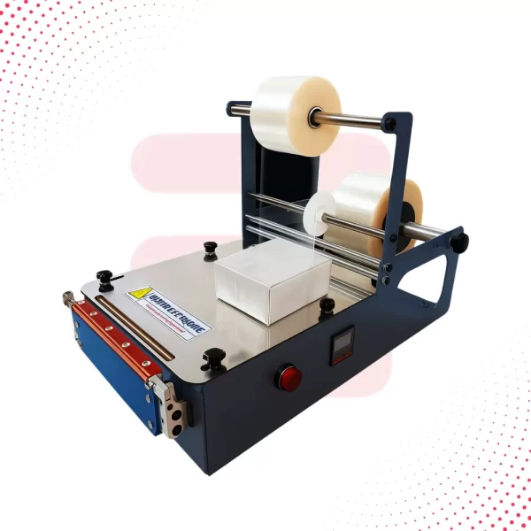 Sonic Industries Manual Overwrapping Machine with Tear Tape Applicator