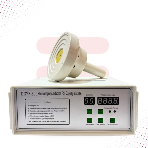 Sonic Industries 600C Induction Sealing Machine (20mm to 130mm Cap Diameter)