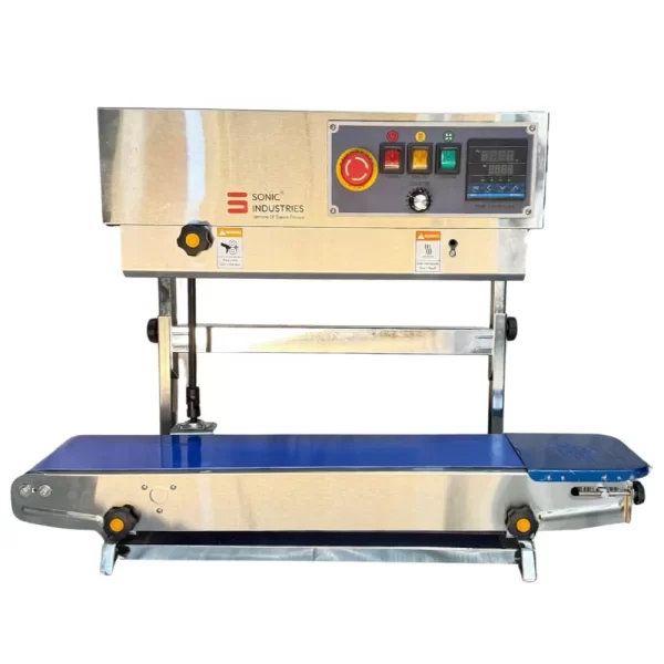 Sonic Industries SS Body Vertical Continuous Band Sealer – Heavy Duty Model
