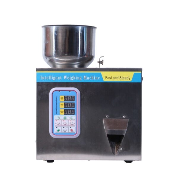 Sonic Industries 10g to 200g Powder and Partical Filling Machine | Automatic Weigh Filler for Spices, Flour & Powders