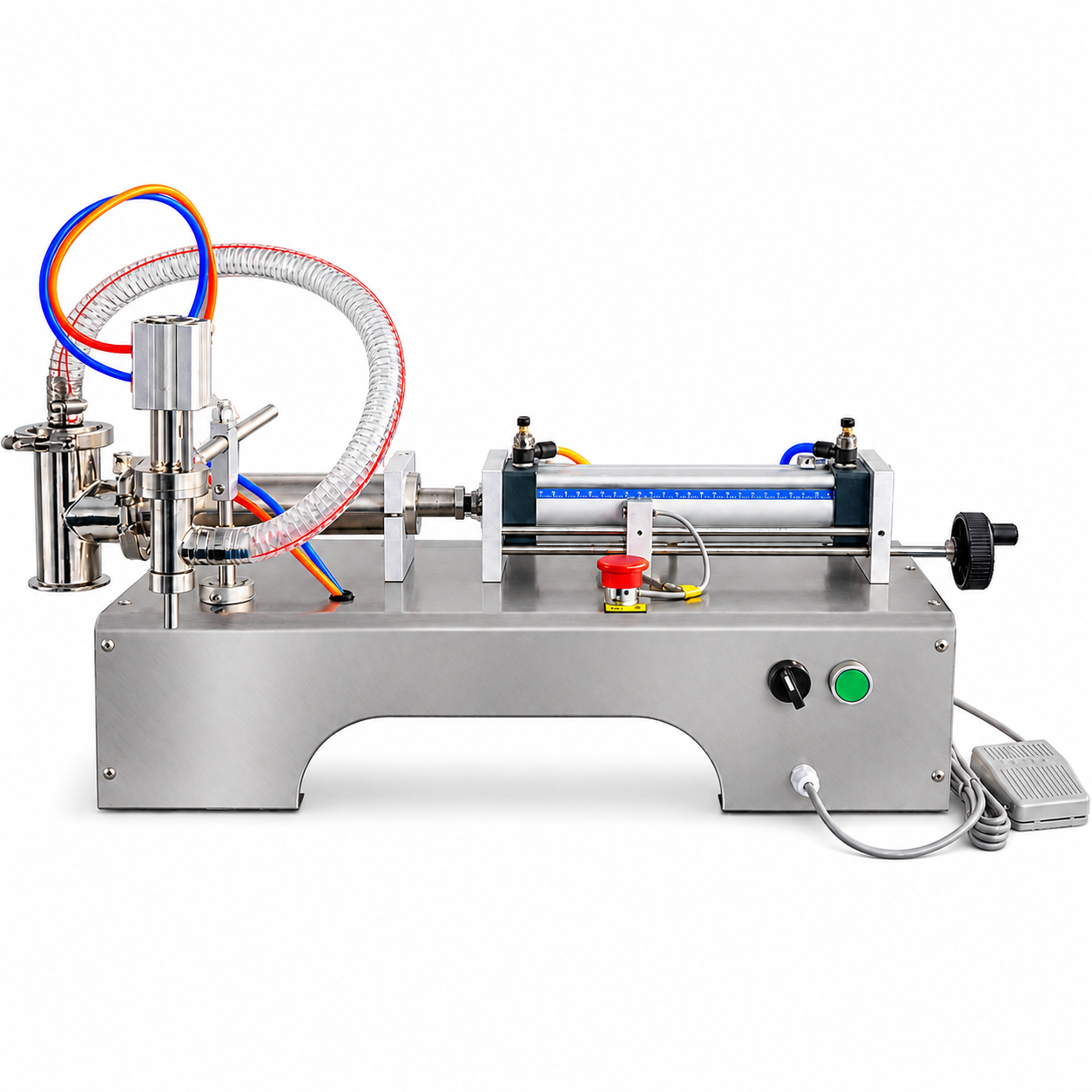 Pneumatic Liquid Filling Machine Single Head 10 to 100 ML by Sonic Industries - Image 2