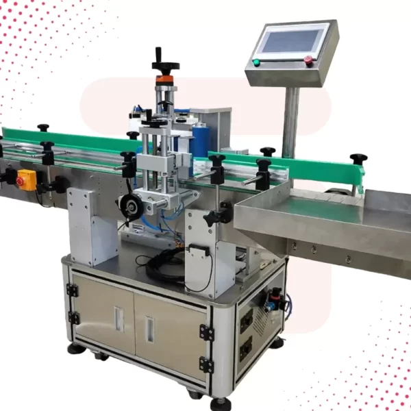 Sonic Industries Automatic Round Labelling Machine – High-Speed Label Applicator