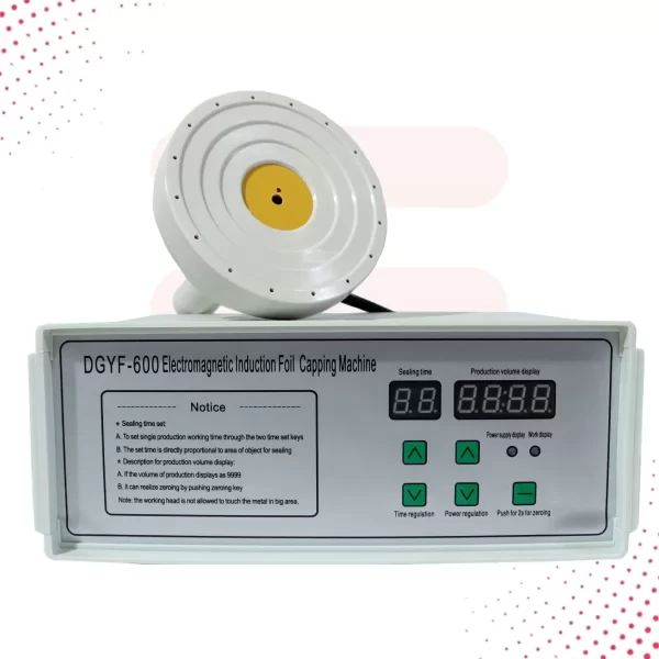 Sonic Industries 600C Induction Sealing Machine (20mm to 130mm Cap Diameter)