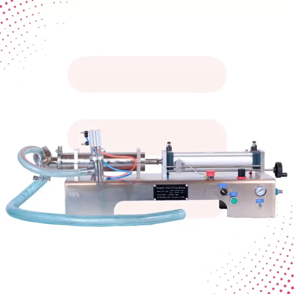 Sonic Industries 50 to 500ML Pneumatic Liquid Filling Machine Single Head