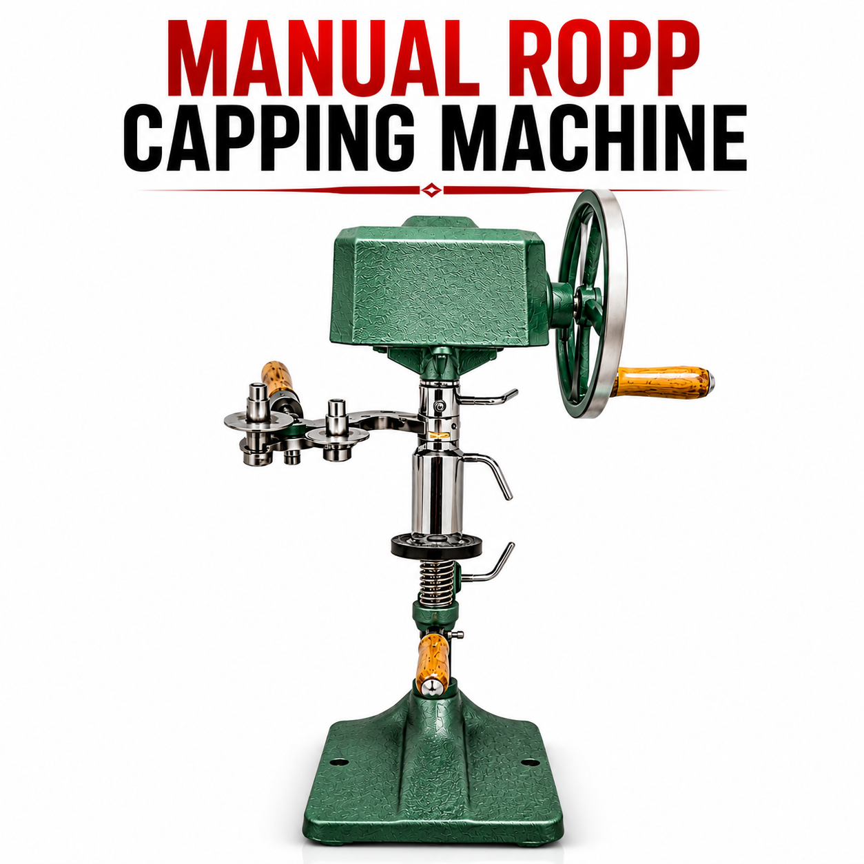 Manual ROPP Capping Machine by Sonic Industries - Image 3
