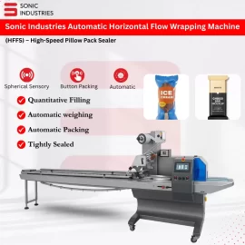 Sonic Industries Ice Cream Packaging Machine