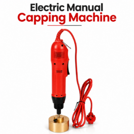 Electric Manual Capping Machine by Sonic Industries