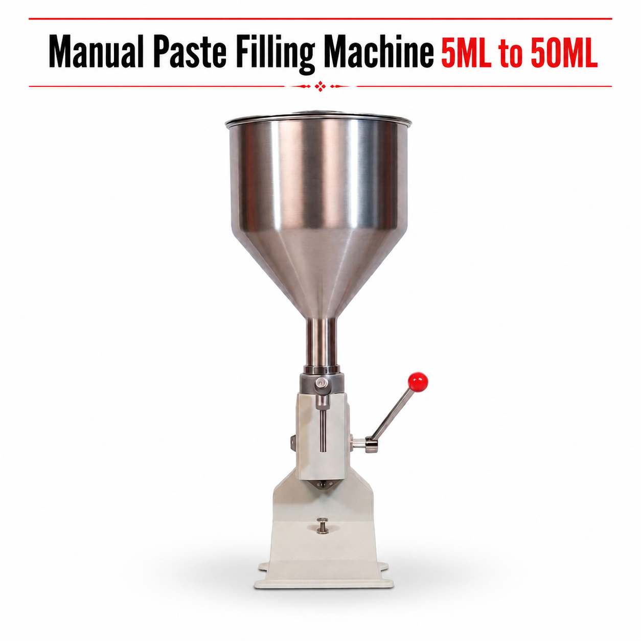 Manual Paste Filling Machine 5ML to 50ML by Sonic Industries - Image 3