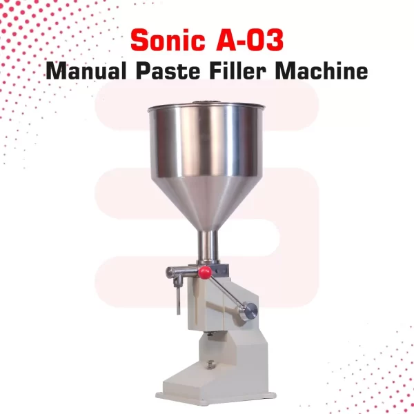 Sonic Industries Manual Paste Filling Machine | 10ml to 100ml