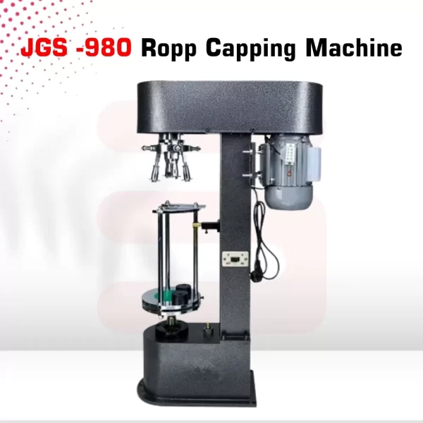 Sonic Industries Semi-Automatic ROPP Capping Machine | Precision Seal for Aluminum Caps
