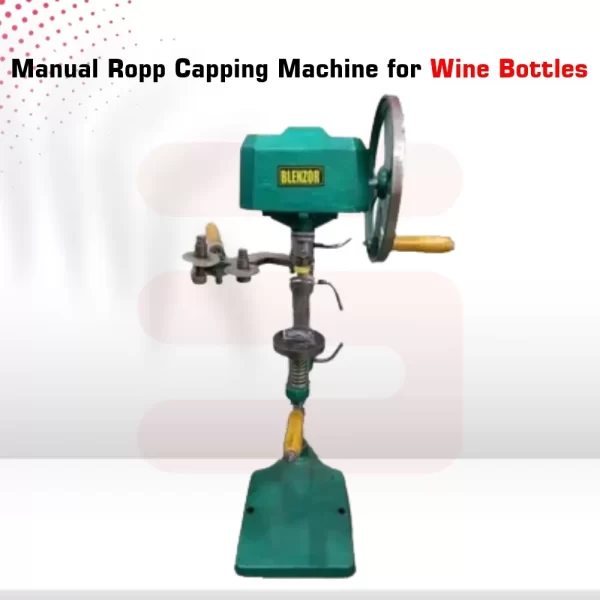 Sonic Industries Manual ROPP Capping Machine