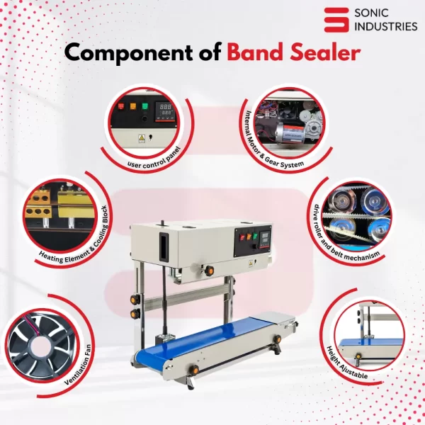 Sonic Industries MS Body Vertical Band Sealing Machine – Economic Model