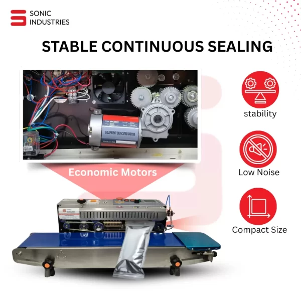 Sonic Industries Eco SS Body Band Sealer with Nitrogen Flushing – Not Suitable for LD/PP