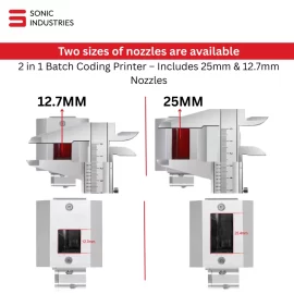 2 In 1 Batch Coding Printer by Sonic Industries