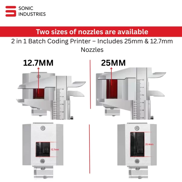 Sonic Industries 2 in 1 Automatic Batch Coding Printer
