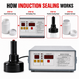 Induction Sealing Machine DGFY-200 20MM to 80MM by Sonic Industries