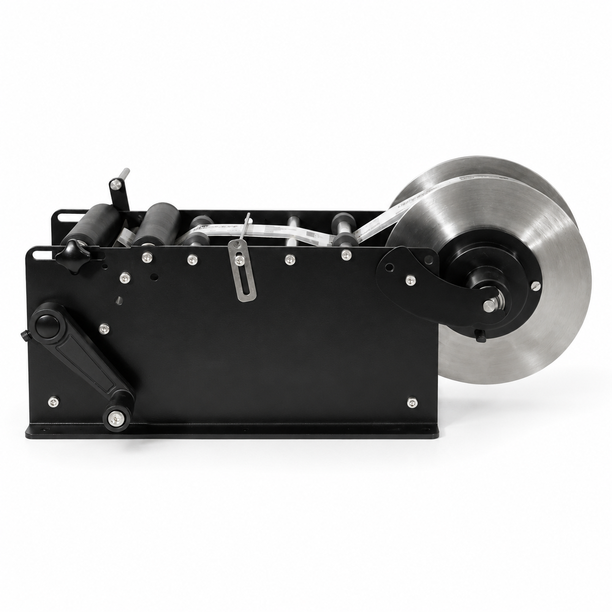 Sonic Industries Manual Round Bottle Labelling Machine
